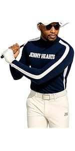 Jenny Hearts] Mens Slim Fit Golf Pants ゴルフウェア メンズ 夏